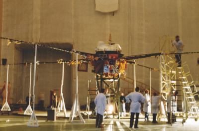 Комплексные испытания исследовательского аппарата «Интербол-2» в НПО им. С.А. Лавочкина 