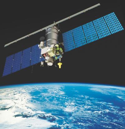 Спутник «Метеор-М» №1 с установленным на нём комплексом многозональной спутниковой съемки КМСС, разработанным и изготовленным в ИКИ РАН 