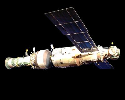 Модуль «Квант», пристыкованный к станции «Мир» (1987-2001)