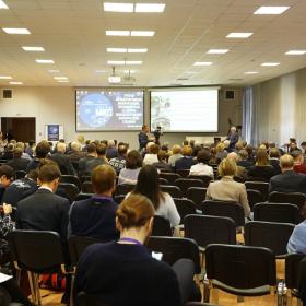 Открытие Третьей международной конференции «Наука на МКС» 20 ноября 2023 г. Фото: Ю. Матросова, РАН