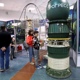 День открытых дверей ИКИ РАН 20 апреля 2024 г. Фотография: Т. Жаркова, ИКИ РАН