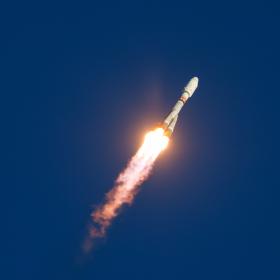 Запуск КА «Ионосфера-М» № 1 и № 2 ракетой-носителем «Союз-2.1б» с разгонным блоком «Фрегат» с космодрома Восточный 5 ноября 2024 г. Фото: ГК «Роскосмос»