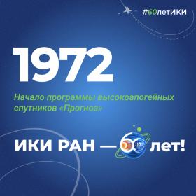 60 лет — 60 фактов об истории ИКИ: 1972