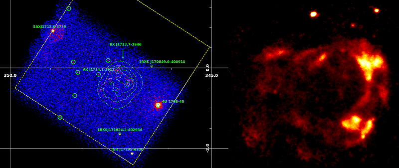 SRG/ART-XC SNR RX J1713.7-3946 март 2022